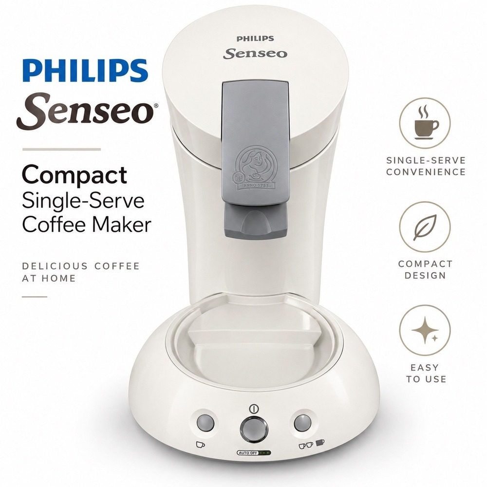 Philips Senseo HD7810 Coffee Maker Machine White working